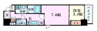 CAVANA本町(旧名称:サムティ本町East The Marks）の物件間取画像